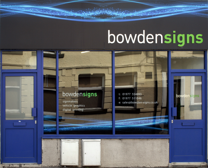 Bowden Signs Shop